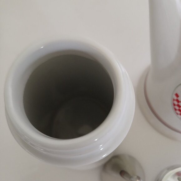 Caffe Italia Set by Himark Cheese Shaker & Ceramic Jar Coffee Vinager Oil Taiwan - Picture 11 of 14